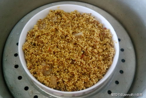 小米排骨蒸著吃，軟糯鮮香，一上桌就搶光！